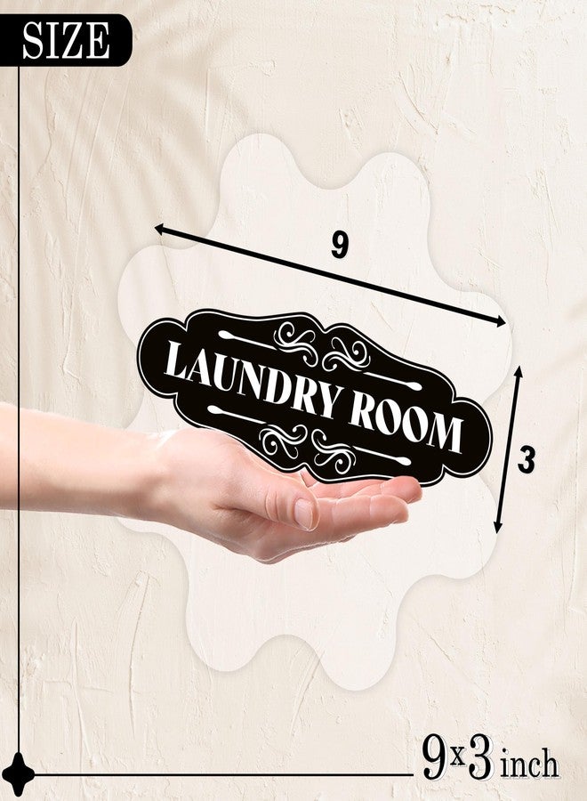 DIMARONGTON Laundry Room Sign for Door - 9x3 Dibond Laundry Decor for Room - Image 2